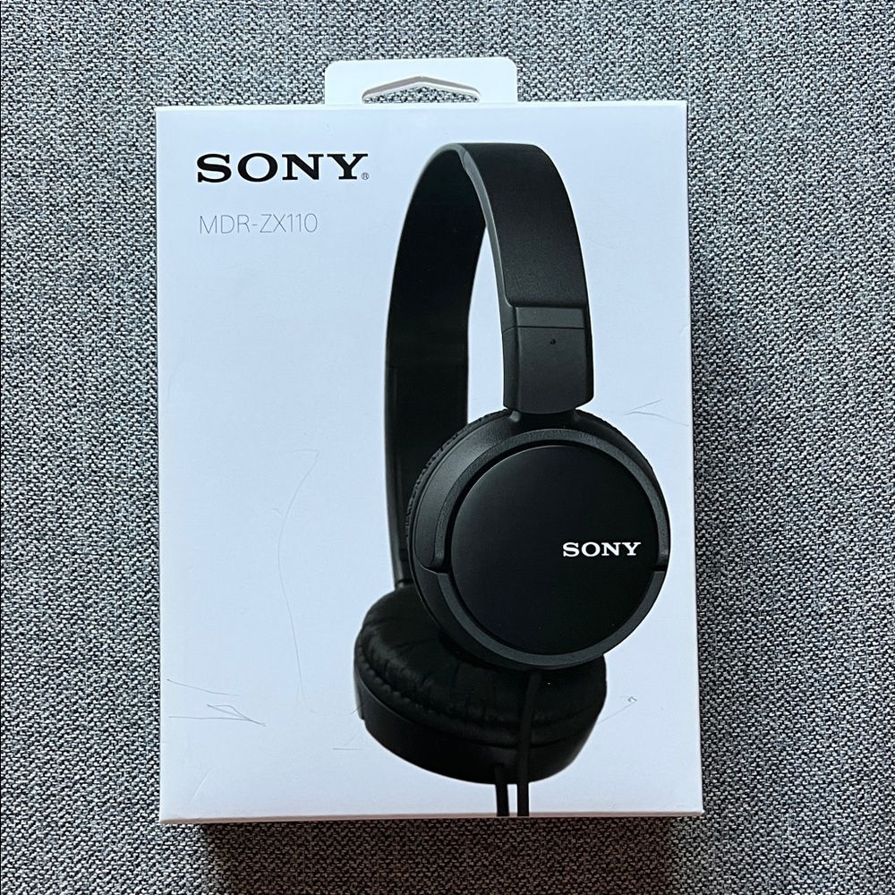 Sony On-Ear Black Headphones